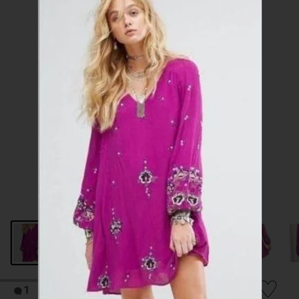 Free People Oxford Mini Dress